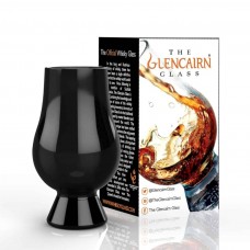 (1) Glencairn Black Whisky Glass