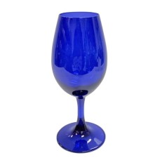 (1) Glencairn Blue Copita Stemmed Nosing Glass