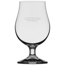 Whiskey Quotes Iona Beer Glass