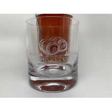 DFW Whiskey Club Rocks Whisky Glass