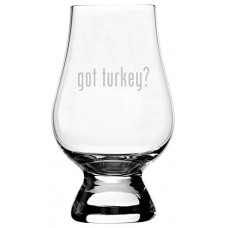 got turkey? Etched Glencairn Crystal Whisky 5.9oz Snifter Tasting Glass