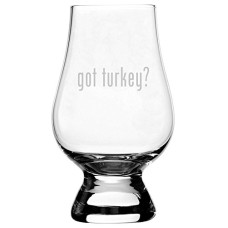 got turkey? Etched Glencairn Crystal Whisky 5.9oz Snifter Tasting Glass