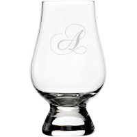 Monogrammed Chopin Script Glencairn Whisky Glass