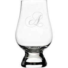 Monogrammed Chopin Script Glencairn Whisky Glass