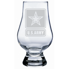 Military Themed Glencairn Whisky Glass