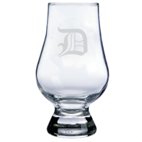 Monogrammed Old English Glencairn Whisky Glass