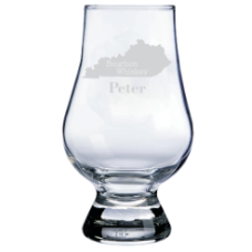 Personalized Kentucky Glencairn Whisky Glass