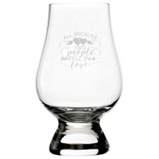 Glencairn Wedding Quote Glass