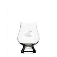 Wee Glencairn Etched Silhouette Wedding Glass