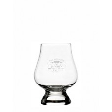 Wee Glencairn Etched Wedding Quote Glass